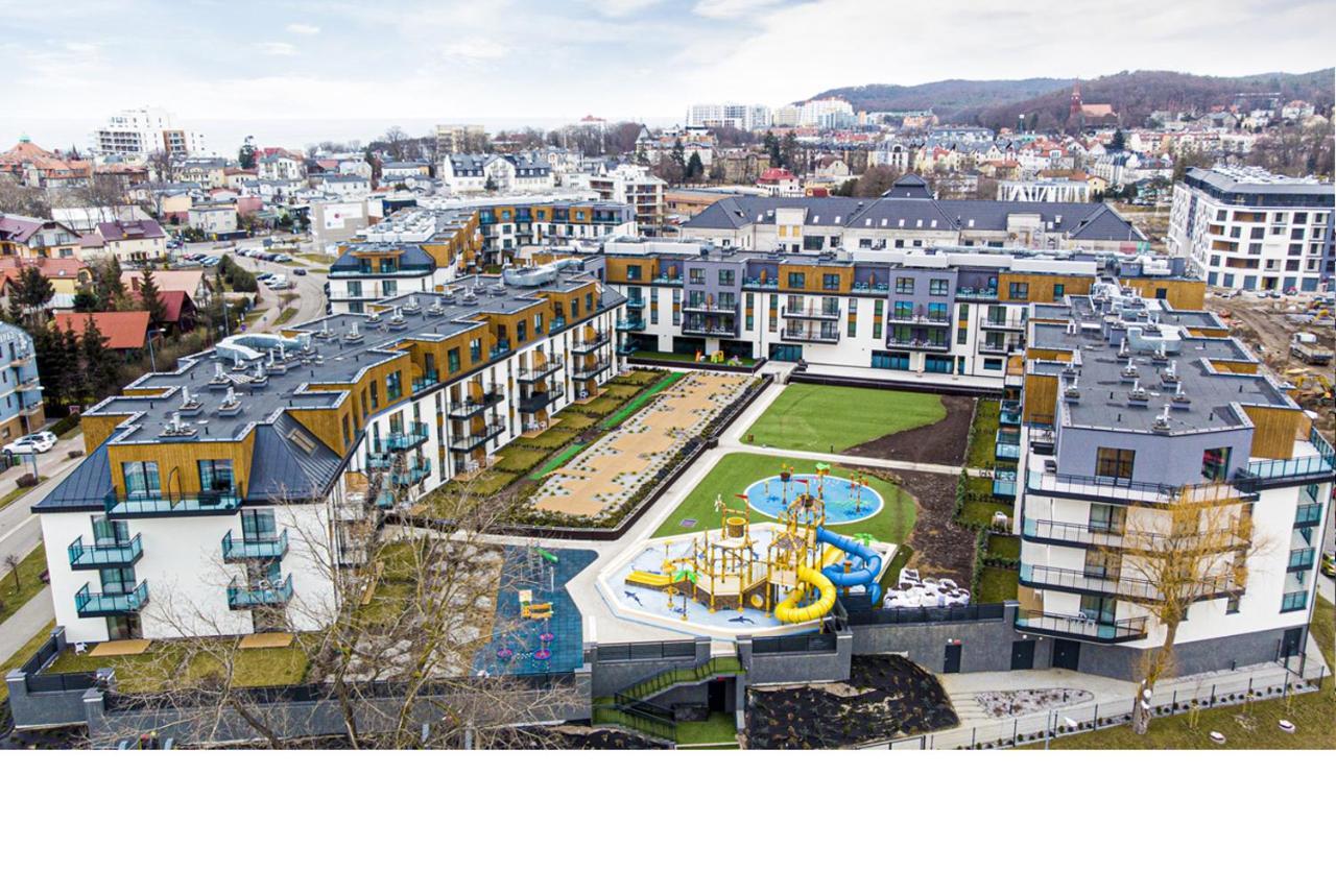 Bel Mare Apartament 128 Z Ogrodkiem 미엥지즈드로예 외부 사진